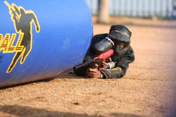Corporate team outings, Bangalore-Paintball-22